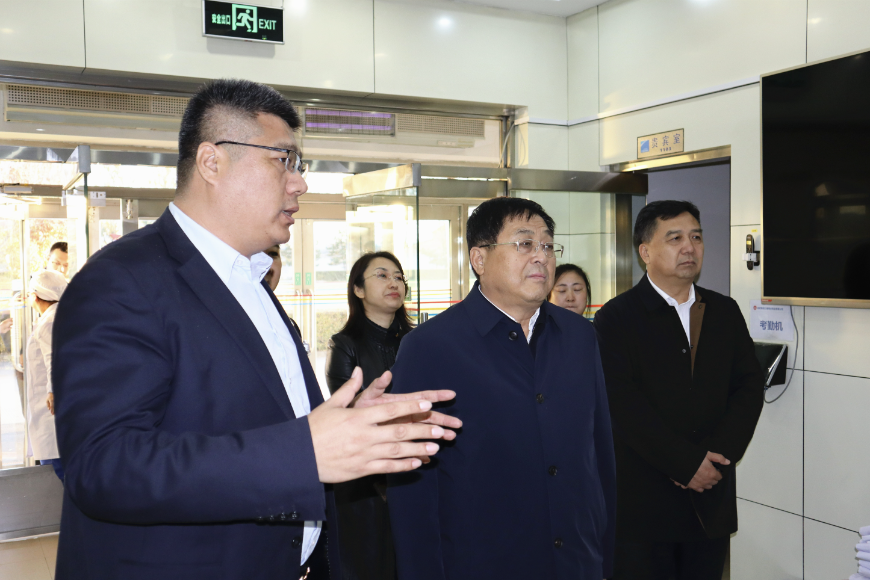【主题教育】黑龙江省主题教育第十二巡回指导组组长王兆宪深入三精明水药业巡视调研