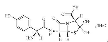 阿莫西林化学结构式图片